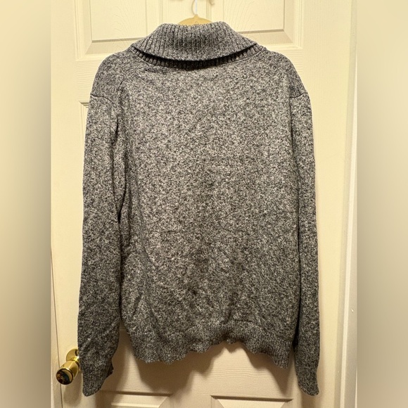Goodfellow & Co. XL Gray Shawl Collar Pullover Sweater Mens - Picture 4 of 5